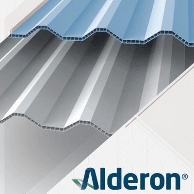 Atap uPVC Alderon Double/Single